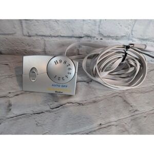 Biddeford Silver TC11BA 4-Prong Electric Blanket Temp Control Power Cord. B6